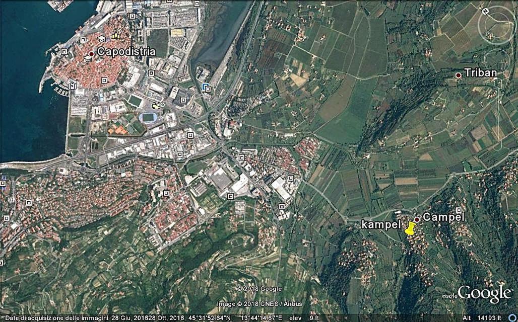 Relax Vila Kampel Koper városi község Kültér fotó